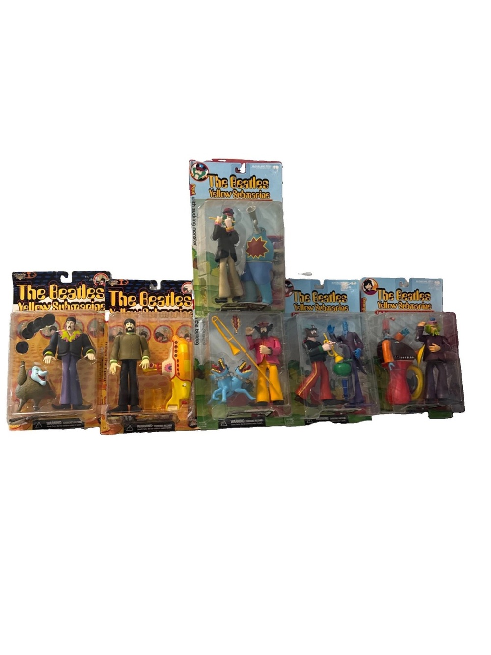 The Beatles 6 collectible figurines. McFarland collection 1999.unopened fair